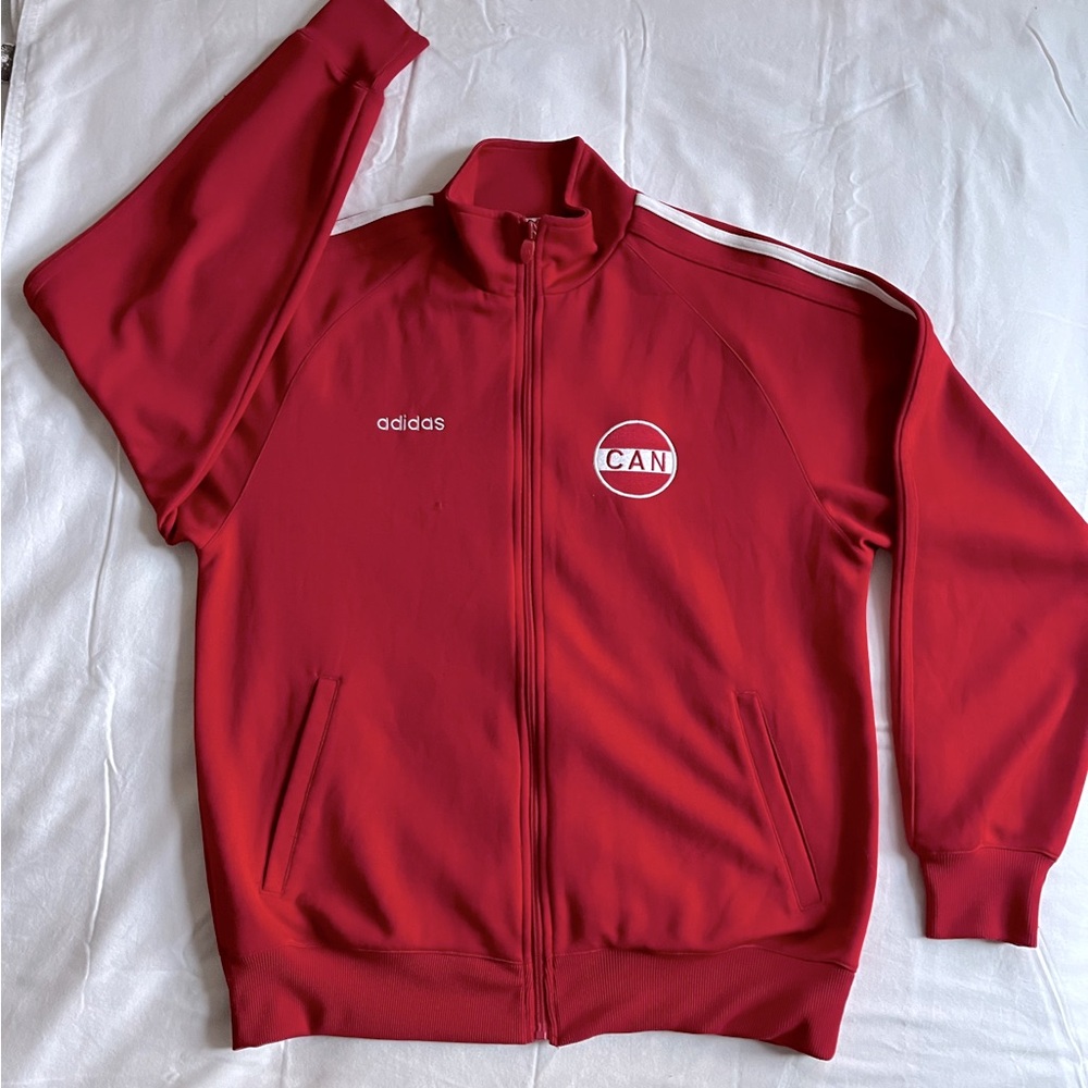 Vintage Adidas Canada Logo Track Suit Jacket